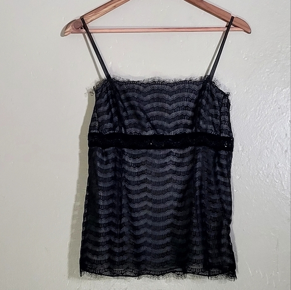 Ann Taylor Lace Y2K Tank - Picture 1 of 5